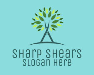 Shears - Arborist Gardening Shears logo design