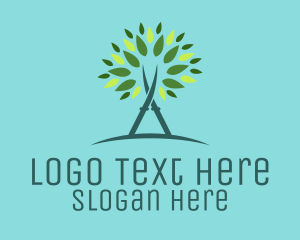 Gardener - Arborist Gardening Shears logo design