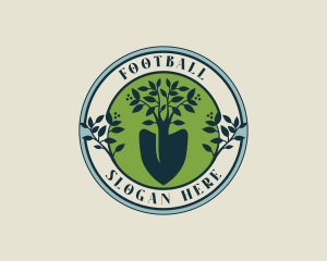 Gardening - Shovel Plant Landscaping logo design