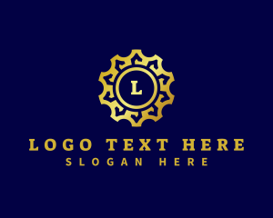 Mechanical - Industrial Gear Cogwheel logo design