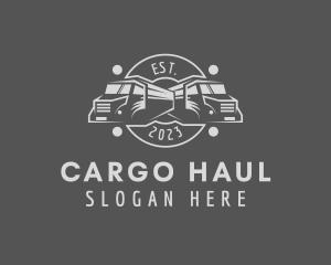 Trucking Cargo Delivery logo design