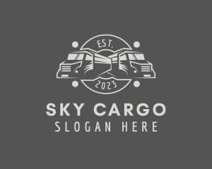 Trucking Cargo Delivery logo design