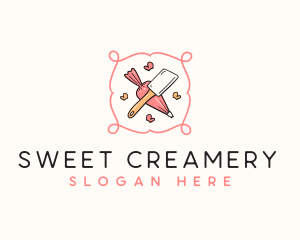 Spatula Pastry Baking logo design