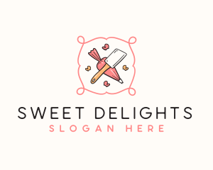 Spatula Pastry Baking logo design