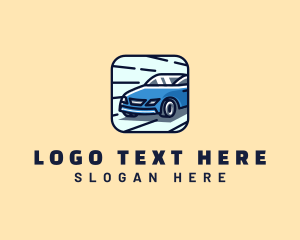 Detailing - Car Speed Driving logo design