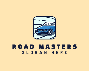 Driving - Car Speed Driving logo design