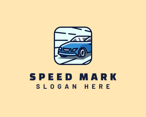 Car Speed Driving logo design