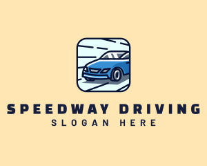 Driving - Car Speed Driving logo design