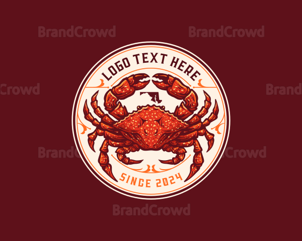 Crab Maryland Seafood Logo