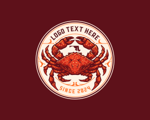 Dungeness Crab - Crab Maryland Seafood logo design