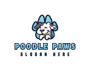 Puppy Dog Paw logo design