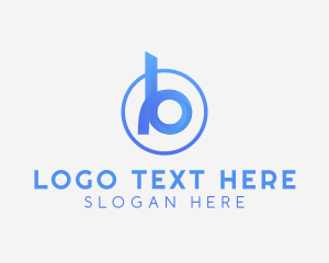 Accounting - Generic Company Letter B logo design