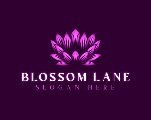 Lotus Flower Bloom logo design