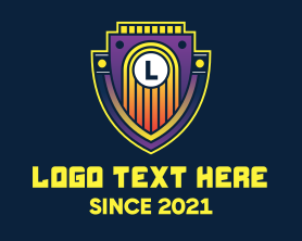 Young - Retro Emblem Letter logo design