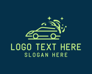 Road Trip - Sparkly Clean Car Wash logo design