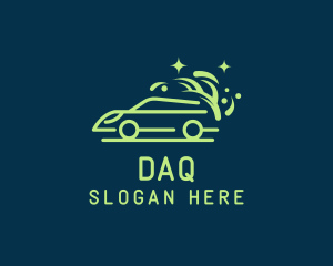 Driver - Sparkly Clean Car Wash logo design