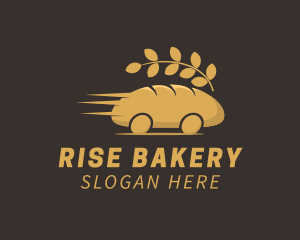 Bread Loaf Delivery logo design