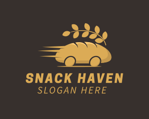 Bread Loaf Delivery logo design