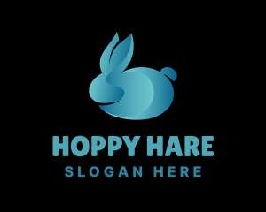 Bunny Rabbit Hare logo design