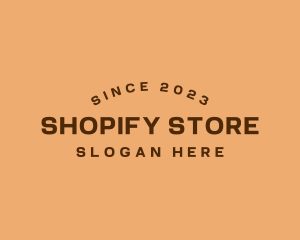 Simple Fashion Store logo design