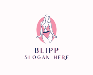 Sexy Swimsuit Bikini Logo
