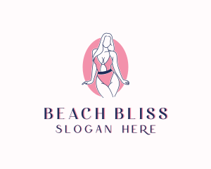 Swimsuit - Sexy Swimsuit Bikini logo design