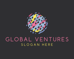 Foreign - Globe Digital Panels logo design