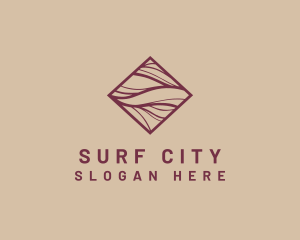 Surf Wave Resort logo design