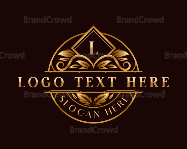 Luxury Ornamental Crest Logo