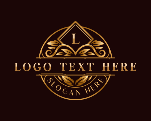 Luxury Ornamental Crest logo design