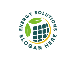 Eco Solar Energy logo design