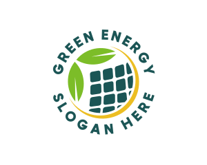 Eco Solar Energy logo design