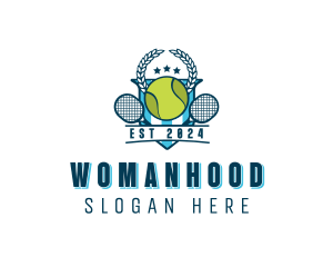 Tennis Sports Tournament Logo