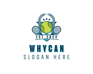 League - Tennis Sports Tournament logo design