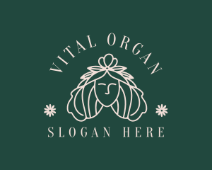 Organic Woman Cosmetics logo design