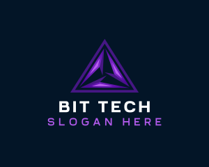 Triangle Digital Tech logo design