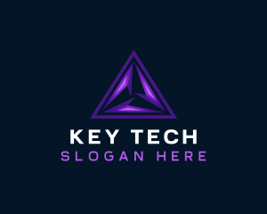 Triangle Digital Tech logo design