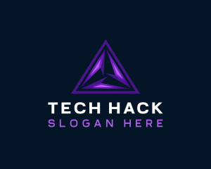 Triangle Digital Tech logo design