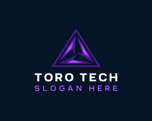 Triangle Digital Tech logo design