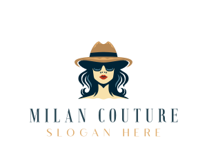 Feminine Hat Style logo design