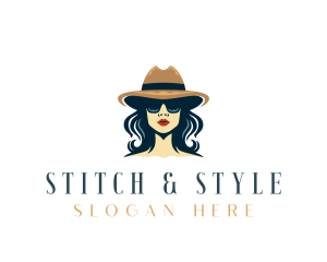 Feminine Hat Style logo design