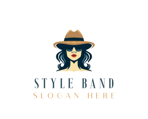 Feminine Hat Style logo design