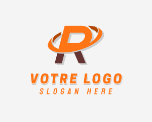 Generic Orbit Letter R  Logo