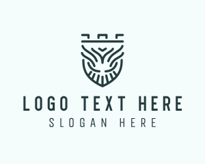 Shield Crest Security logo design