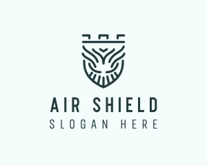 Shield Crest Security logo design