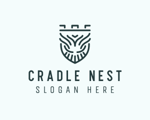 Shield Crest Security logo design