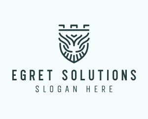 Shield Crest Security logo design