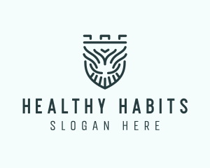 Shield Crest Security logo design