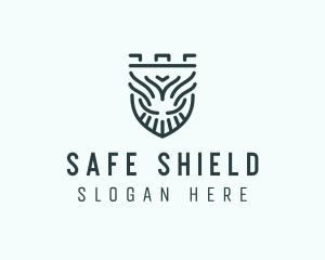 Shield Crest Security logo design