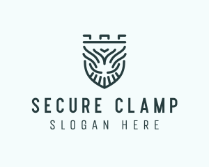 Shield Crest Security logo design